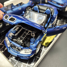 Load image into Gallery viewer, Bburago BMW M Roadster 1996 Blue #3349 1:18 Gold Collection Die Cast Car