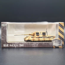 Load image into Gallery viewer, 1944 German Reich Jagdtiger Sd.Kfz.186 Tank Destroyer 1:72 Die Cast Tank