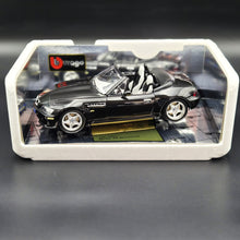 Load image into Gallery viewer, Bburago BMW M Roadster 1996 Black #3359 1:18 Gold Collection Die Cast Car