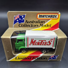 Load image into Gallery viewer, Matchbox 1987 Dodge Commando Delivery Truck Green MB-72 Minties Limted Edition