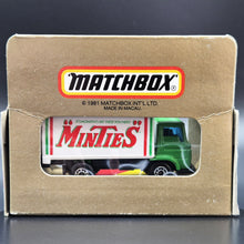 Load image into Gallery viewer, Matchbox 1987 Dodge Commando Delivery Truck Green MB-72 Minties Limted Edition