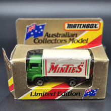 Load image into Gallery viewer, Matchbox 1987 Dodge Commando Delivery Truck Green MB-72 Minties Limted Edition