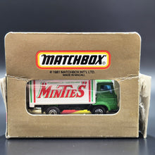 Load image into Gallery viewer, Matchbox 1987 Dodge Commando Delivery Truck Green MB-72 Minties Limted Edition