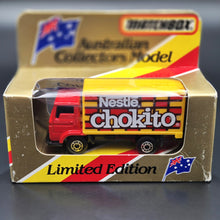 Load image into Gallery viewer, Matchbox 1988 Dodge Commando Delivery Truck Red MB-72 Chokito Limited Edition