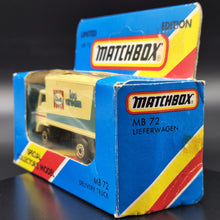 Load image into Gallery viewer, Matchbox 1987 Dodge Commando Delivery Truck White MB-72 Streets Ice Cream Special Edition