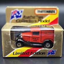 Load image into Gallery viewer, Matchbox 1993 Ford Model A Van PMG Australian Mail Van Red 1-75 Series MB38 Boxed