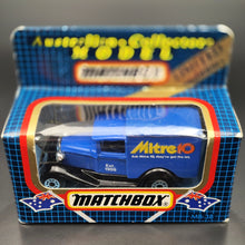 Load image into Gallery viewer, Matchbox 1990 Ford Model A Van Mitre 10 Blue Series 1-75 MB38 Boxed