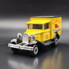 Load image into Gallery viewer, Matchbox 1990 Ford Model A Van Matchbox Series Yellow Series 1-75 MB38 Boxed