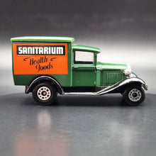 Load image into Gallery viewer, Matchbox 1990 Ford Model A Van Sanitarium-Weet-Bix Health Biscuit Dark Green Series 1-75 MB38 Boxed