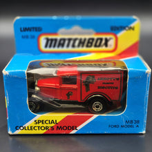 Load image into Gallery viewer, Matchbox 1983 Ford Model A Van Arnott's Bicuits Red Series 1-75 MB38 Limited Edition Boxed