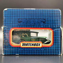 Load image into Gallery viewer, Matchbox 1989 Ford Model A Van Powerhouse Dark Green Series 1-75 MB38 Limited Edition Boxed