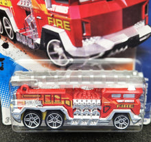 Load image into Gallery viewer, Hot Wheels 2011 5 Alarm Red #178 HW City Works 8/10 New Long Card