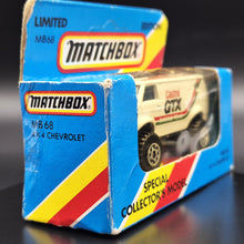 Load image into Gallery viewer, Matchbox 1984 4x4 Chevrolet Van White MB68 Castrol GTX Series 1-75 Limited Edition Boxed