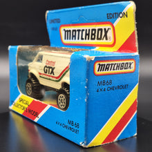 Load image into Gallery viewer, Matchbox 1984 4x4 Chevrolet Van White MB68 Castrol GTX Series 1-75 Limited Edition Boxed