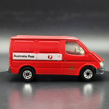 Load image into Gallery viewer, Matchbox 1987 Ford Transit Van Red MB60 Australia Post Boxed - Gold Australia Post Insignia
