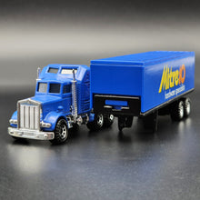 Load image into Gallery viewer, Matchbox 1987 Kenworth Aerodyne Semi & Box Trailer Blue Mitre 10 Convoy CY-9 - Boxed In Incorrect Box