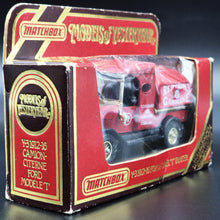 Load image into Gallery viewer, Matchbox 1912-16 Ford Model T Tanker Red Crown Gasoline Red Models Of Yesteryear Y-3