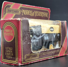 Load image into Gallery viewer, Matchbox 1922 Foden Steam Lorry Brown Hovis Models Of Yesteryear Y-27