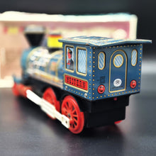 Load image into Gallery viewer, Masudaya New Western Special Locomotive Vintage Battery Operated Toy Pressed Steel