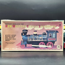 Load image into Gallery viewer, Masudaya New Western Special Locomotive Vintage Battery Operated Toy Pressed Steel
