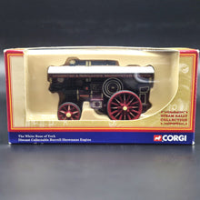 Load image into Gallery viewer, Corgi Burrell Showmans Engine - The White Rose Of York #DG125017 Steam Rally Collection 1:76 Die Cast Model