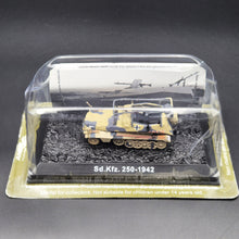 Load image into Gallery viewer, Amercom 1942 German Sd.Kfz. 250/3 Light Armoured Half-Track - Command Variant 1:72 Die Cast Model