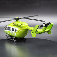 Load image into Gallery viewer, SIKU Helicopter - Eurocopter Heli-Taxi Green/Silver #1647 1:87 Die Cast Model