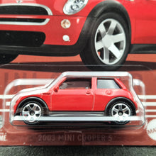 Load image into Gallery viewer, Matchbox 2024 2003 Mini Cooper S Red Mini Series 4/6 New Long Card