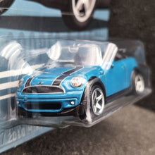 Load image into Gallery viewer, Matchbox 2024 2010 Mini Cooper S Cabrio Teal Mini Series 3/6 New Long Card