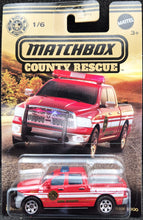 Load image into Gallery viewer, Matchbox 2024 2015 RAM 1500 Red County Rescue Series 1/6 New