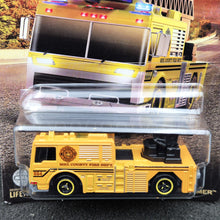 Load image into Gallery viewer, Matchbox 2024 Flame Tamer (Fire Engine) Yellow County Rescue Series 5/6 New