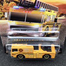 Load image into Gallery viewer, Matchbox 2024 Flame Tamer (Fire Engine) Yellow County Rescue Series 5/6 New