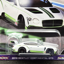 Load image into Gallery viewer, Hot Wheels 2024 2018 Bentley Continental GT3 White Race Day Car Culture 3/5 New