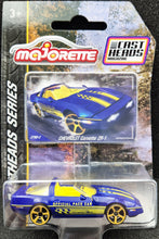 Load image into Gallery viewer, Majorette 2024 Chevrolet Corvette C4 ZR-1 Convertible Blue #279 Castheads Premium Cars New