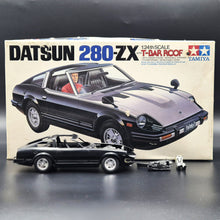 Load image into Gallery viewer, Tamiya Datsun 280-ZX with T-Bar Roof #SS2415 1:24 Scale Plastic Model Kit - Partly Assembled - Parts Missing
