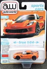 Load image into Gallery viewer, Auto World 2024 2019 Chevy Corvette Z06 Premium Sports Cars Series Release 2 Version A New