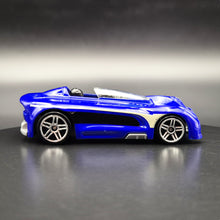 Load image into Gallery viewer, Hot Wheels 2011 Monoposto Blue Super 6-Lane Raceway Exclusive Car