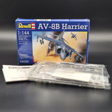 Load image into Gallery viewer, Revell Model Kit 1998 AV-8B Harrier US Marine Corps Aircraft Model #04025 1:144 Scale Plastic Model Kit