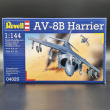 Load image into Gallery viewer, Revell Model Kit 1998 AV-8B Harrier US Marine Corps Aircraft Model #04025 1:144 Scale Plastic Model Kit
