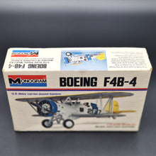 Load image into Gallery viewer, Monogram Model Kit 1973 Boeing F4B-4 US Navy Aircraft Model #6795 1:72 Scale Plastic Model Kit