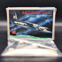 Load image into Gallery viewer, Plastyk Model Kit 1960 Antonov An-24 Passenger Aircraft Model 1:144 Scale Plastic Model Kit