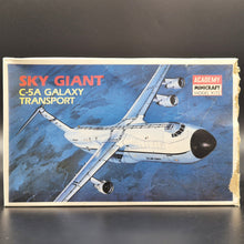 Load image into Gallery viewer, Academy Model Kit 1973 C-5A Galaxy Transport USAF Aircraft Model #1696 1:480 Scale Plastic Model Kit