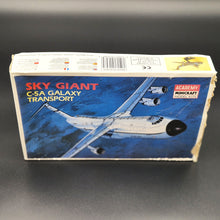 Load image into Gallery viewer, Academy Model Kit 1973 C-5A Galaxy Transport USAF Aircraft Model #1696 1:480 Scale Plastic Model Kit