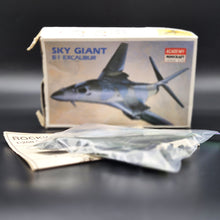 Load image into Gallery viewer, Academy Model Kit 1984 B-1 Excalibur (Lancer) USAF Aircraft Model #1698 1:260 Scale Plastic Model Kit