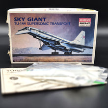 Load image into Gallery viewer, Academy Model Kit 1975 TU-144 Supersonic Aeroflot Transport Aircraft Model #1699 1:360 Scale - Damaged Box