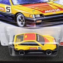 Load image into Gallery viewer, Hot Wheels 2024 1985 Honda CR-X Yellow HW J-Imports 4/5 New Long Card