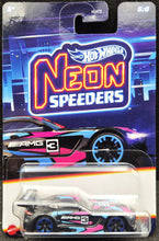 Load image into Gallery viewer, Hot Wheels 2024 '16 Mercedes-AMG GT3 Black Neon Speeders 5/8 New Long Card