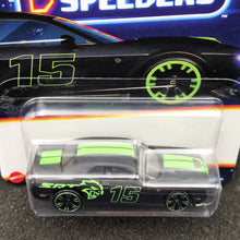 Load image into Gallery viewer, Hot Wheels 2024 '15 Dodge Challenger SRT Hellcat Matte Black Neon Speeders 6/8 New Long Card