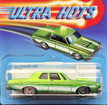 Load image into Gallery viewer, Hot Wheels 2024 '64 Dodge 330 Green Ultra Hots 1/8 Mix 2 New Long Card