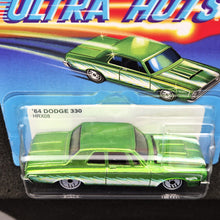 Load image into Gallery viewer, Hot Wheels 2024 '64 Dodge 330 Green Ultra Hots 1/8 Mix 2 New Long Card
